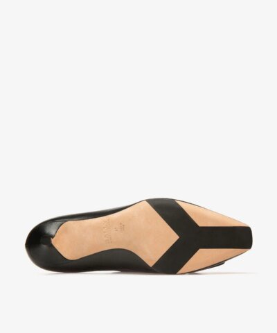 Bally Claudie Leather 45 Pumps In Black