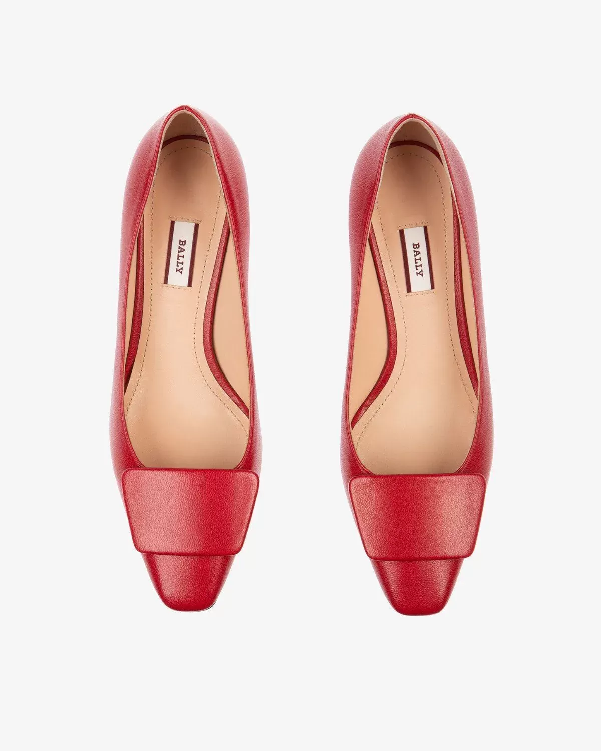 Bally Claudie Leather 45 Pumps In Red