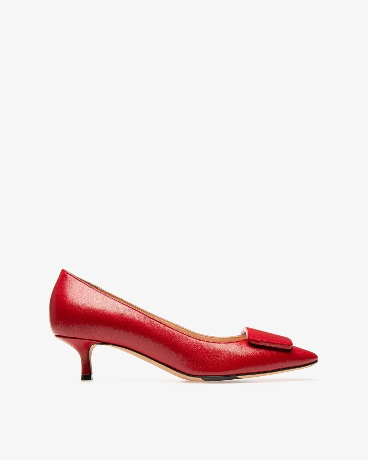 Bally Claudie Leather 45 Pumps In Red