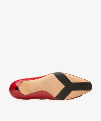 Bally Claudie Leather 45 Pumps In Red