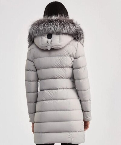 Mackage Calla Down Coat With Removable Silverfox Fur Trim