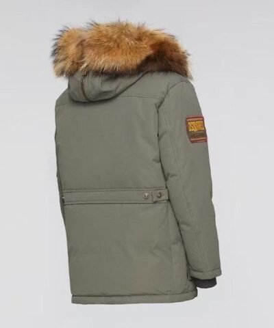 Dsquared2 Funnel Neck Quilted Shell Jacket