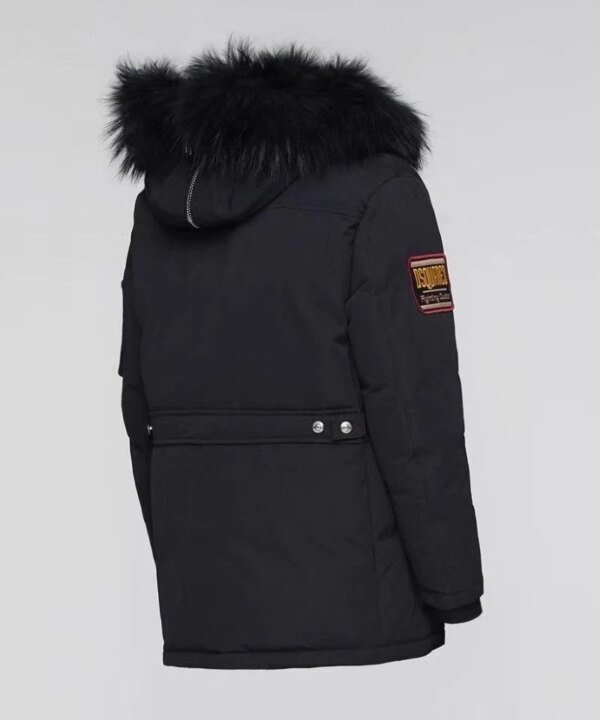 Dsquared2 Funnel Neck Quilted Shell Jacket
