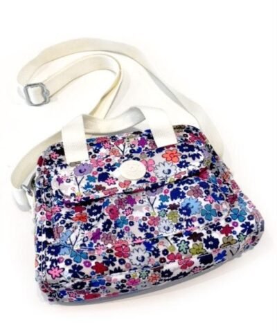 Kipling Flower Print Bloom Multi Color Satchel