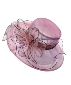 Fine Millinery by August Hat Kentucky Derby Church Cap Wide Brim Summer Sun Hat for Party Wedding