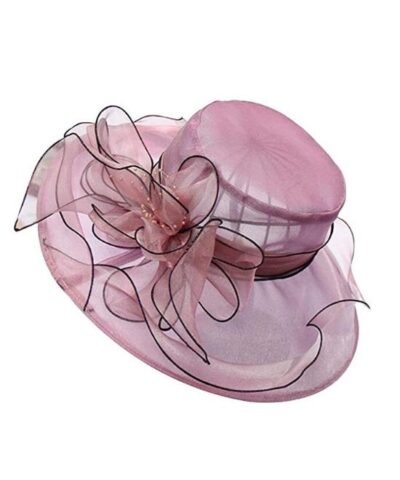 Fine Millinery by August Hat Kentucky Derby Church Cap Wide Brim Summer Sun Hat for Party Wedding