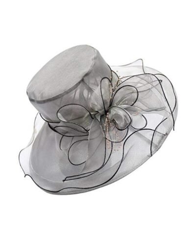 Fine Millinery by August Hat Kentucky Derby Church Cap Wide Brim Summer Sun Hat for Party Wedding
