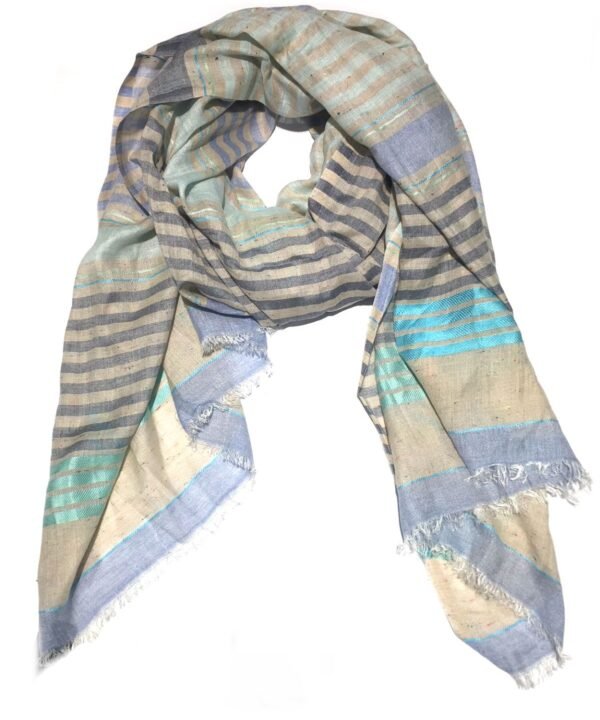 Steve Madden Women's Multi Stripe Oversize Wrap Scarves