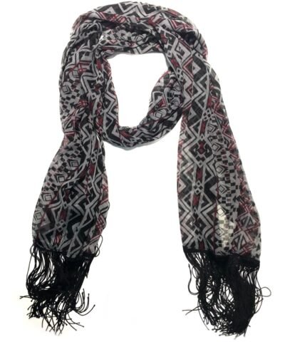 Cejon Geometric Print Scarf