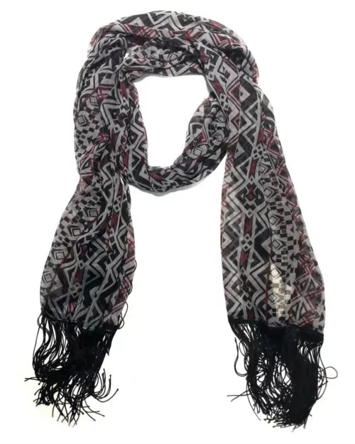 Cejon Geometric Print Scarf