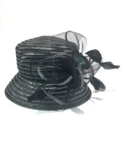 Fine Millinery by August Hat Co Adjustable Jasmine Glitter Cloche Hat