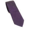 Twill Strip Solid Color Silk Wool Matte Tie