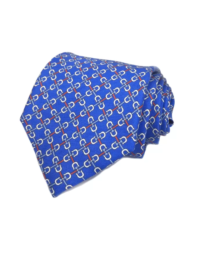 Enne Mini Linked-Gancini Silk Classic Tie