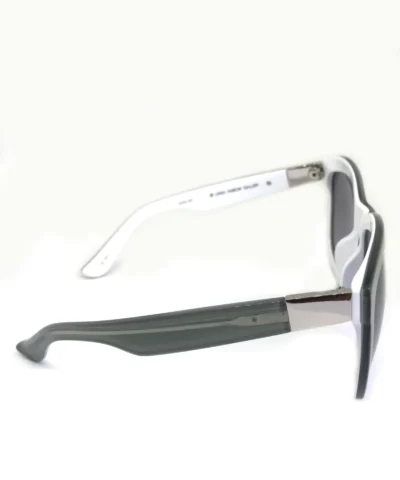 LINDA FARROW TEMPLE D-FRAME SUNGLASSES