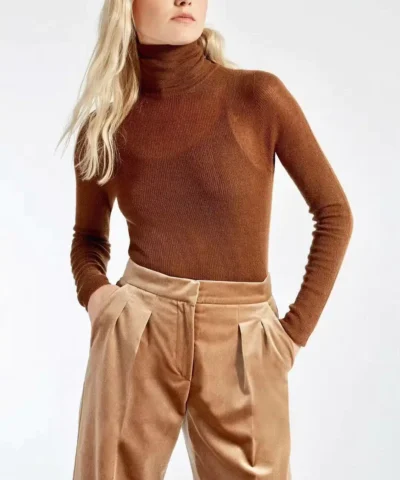 Max Mara Cashmere turtleneck sweater