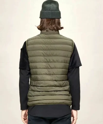 Stone Island Gilet - Garment Dyed Micro Yarn Down Packable