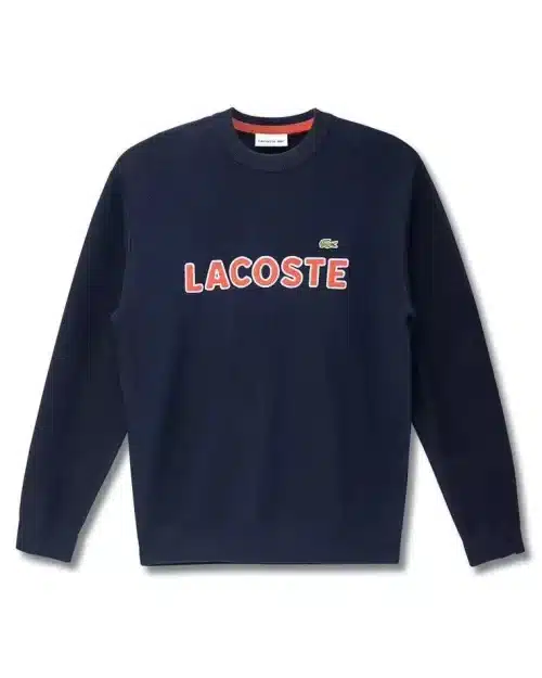 Lacoste Crew Neck Cotton Sweater