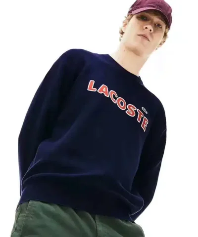 Lacoste Crew Neck Cotton Sweater