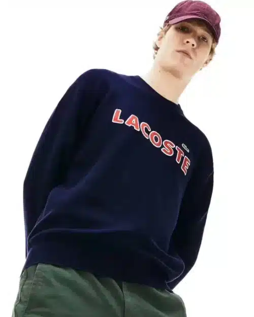 Lacoste Crew Neck Cotton Sweater