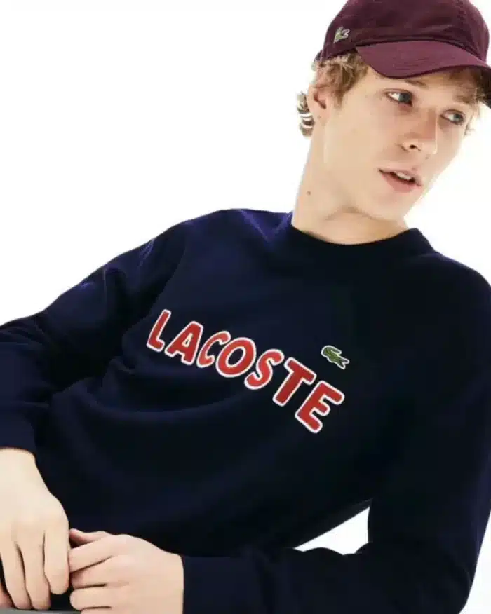 Lacoste Crew Neck Cotton Sweater