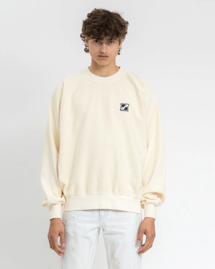 We11done Logo-Patch Sweatshirt