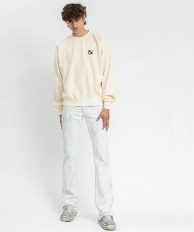 We11done Logo-Patch Sweatshirt