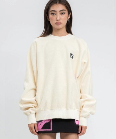 We11done Chest Logo-Patch Sweatshirt