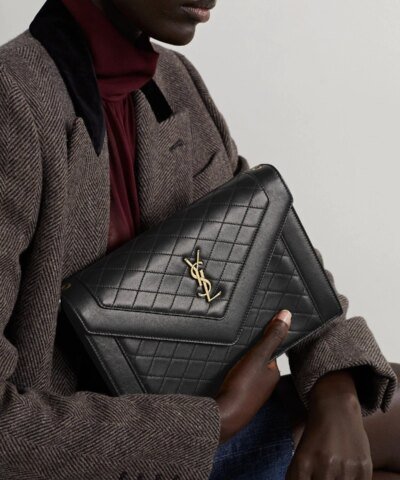 Saint Laurent Gaby Quilted Leather Shoulder Bag