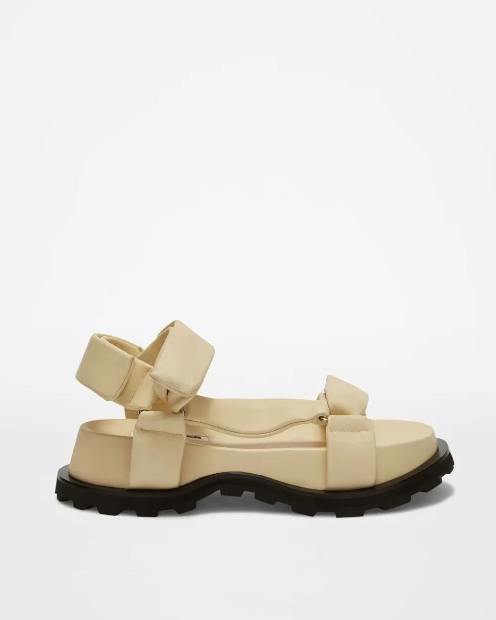 Jil Sander Beige Leather Sandals