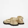 Jil Sander Beige Leather Sandals