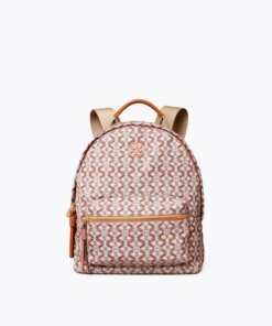 Tory Burch Piper Printed Small Zip Backpack