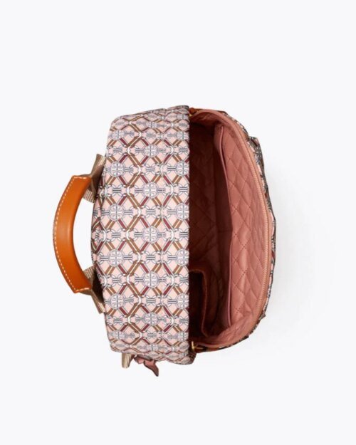 Tory Burch Piper Printed Small Zip Backpack