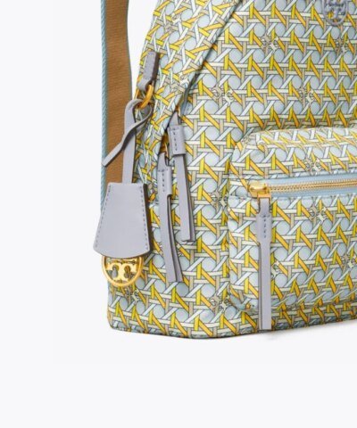 Tory Burch Piper Printed Small Zip Backpack