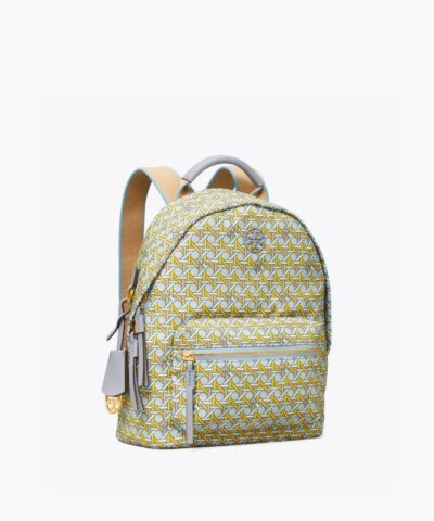 Tory Burch Piper Printed Small Zip Backpack