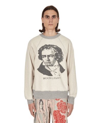 Kapital Beethoven Moonlight Crewneck Sweatshirt