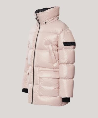 Mackage Kennie Kids Down Hooded Puffer Coat, Petal