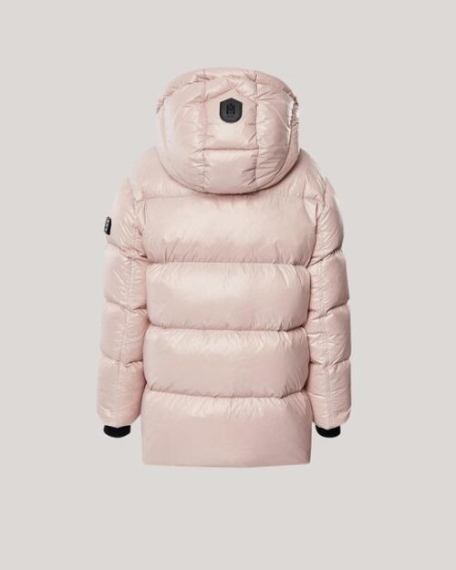 Mackage Kennie Kids Down Hooded Puffer Coat, Petal