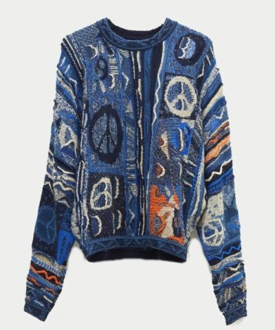 Kapital Boro Gaudy Knit Sweater