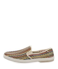 Rivieras Lord Zelco Woven Leather Slip-On