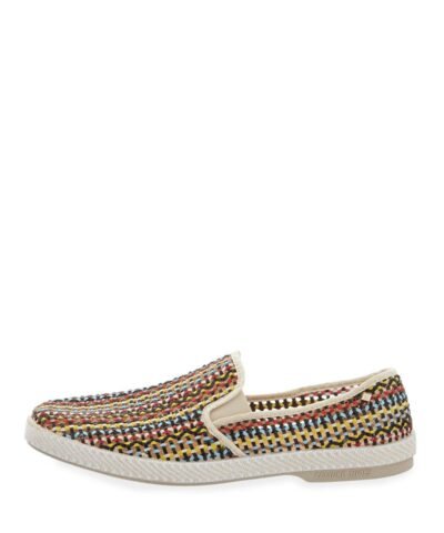 Rivieras Lord Zelco Woven Leather Slip-On