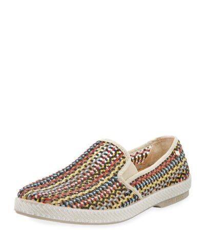 Rivieras Lord Zelco Woven Leather Slip-On