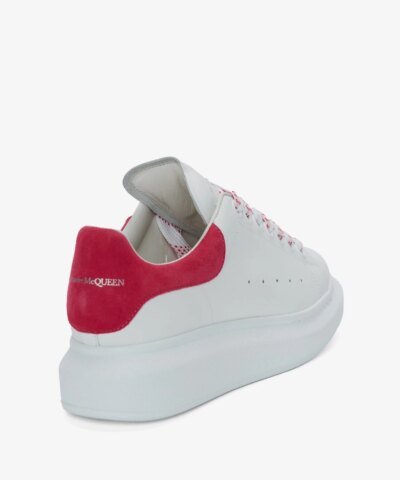 Alexander McQueen Women's Platform Sneaker, Red White