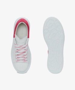 Alexander McQueen Women's Platform Sneaker, Red White