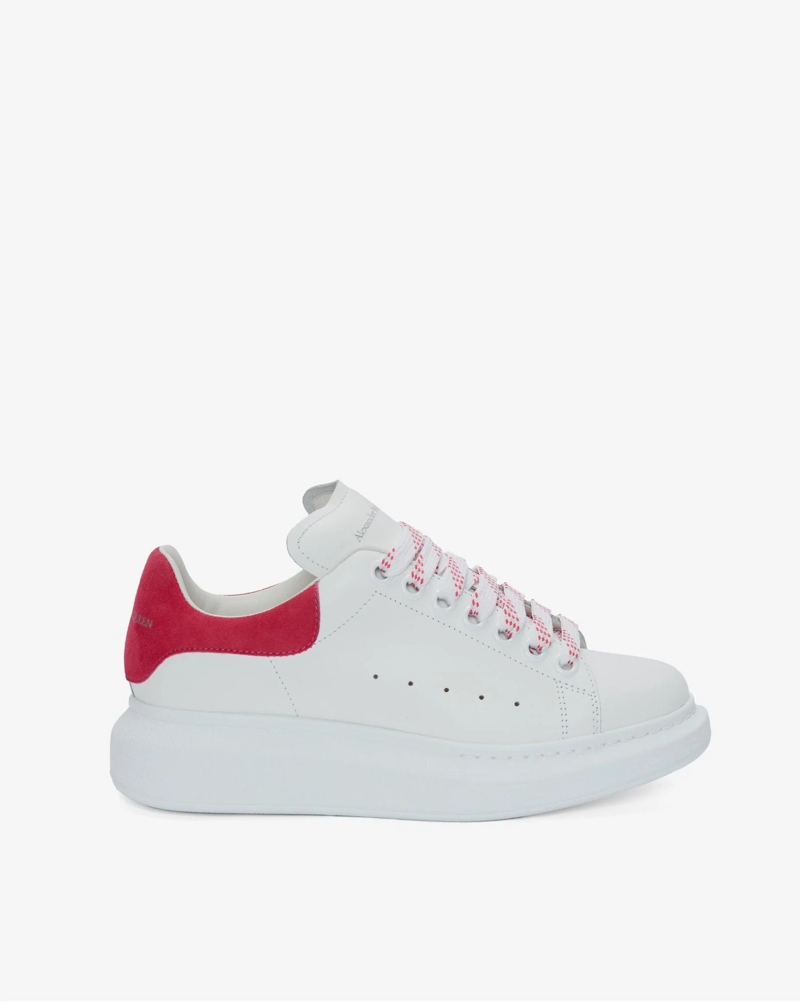 Alexander McQueen Women's Platform Sneaker, Red White