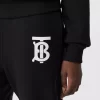 Burberry Monogram Motif Cotton Jogging Pants