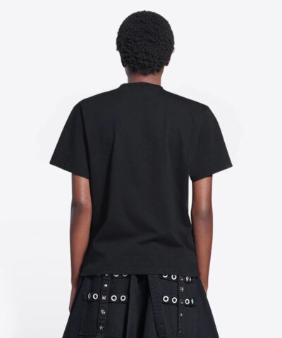 Balenciaga Spring 22 Tiger Small Fit Tee Black