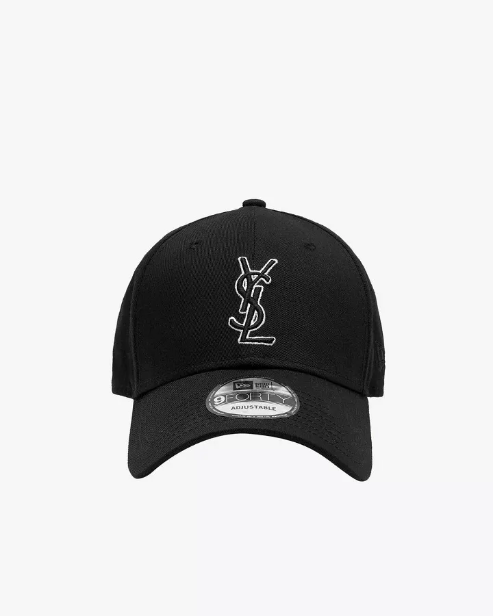 Saint Laurent New Era YSL Monogram Cap