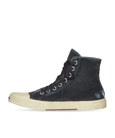 Balenciaga Women's Paris High Top Sneaker In Black