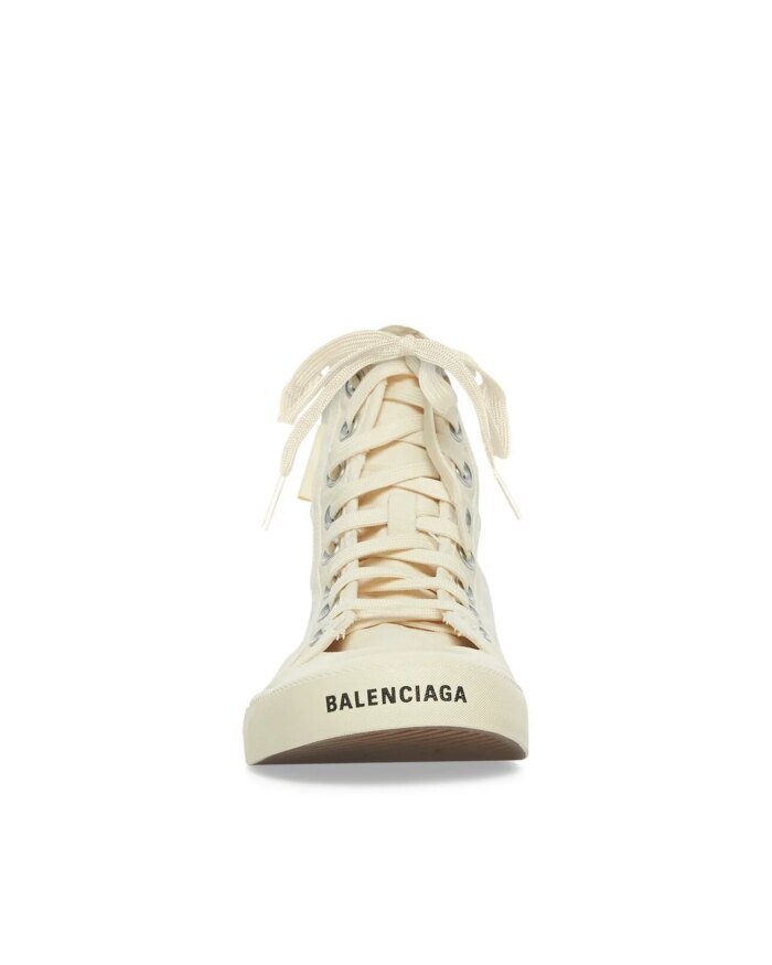 Balenciaga Women's Paris High Top Sneaker In White