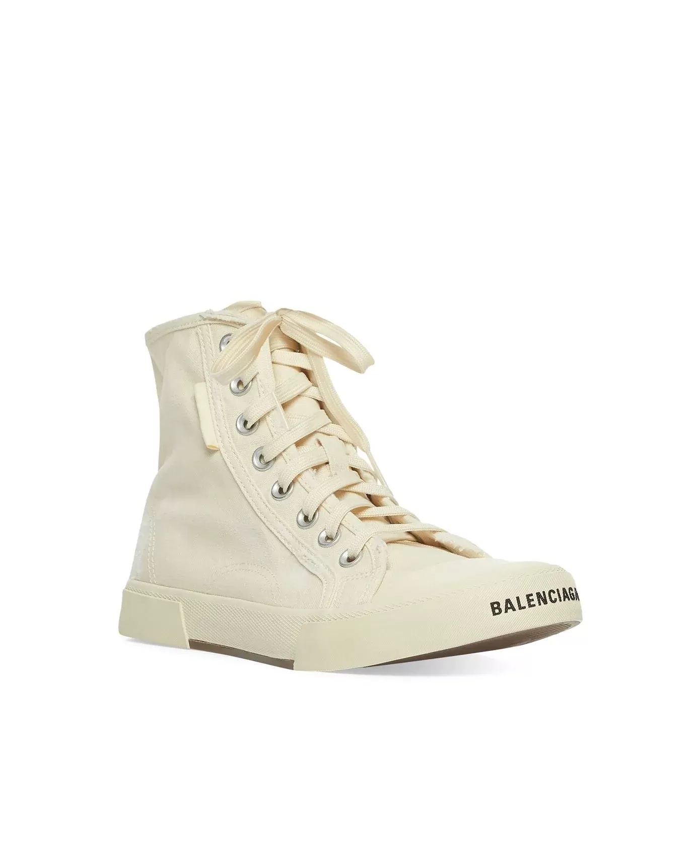 Balenciaga Women's Paris High Top Sneaker In White